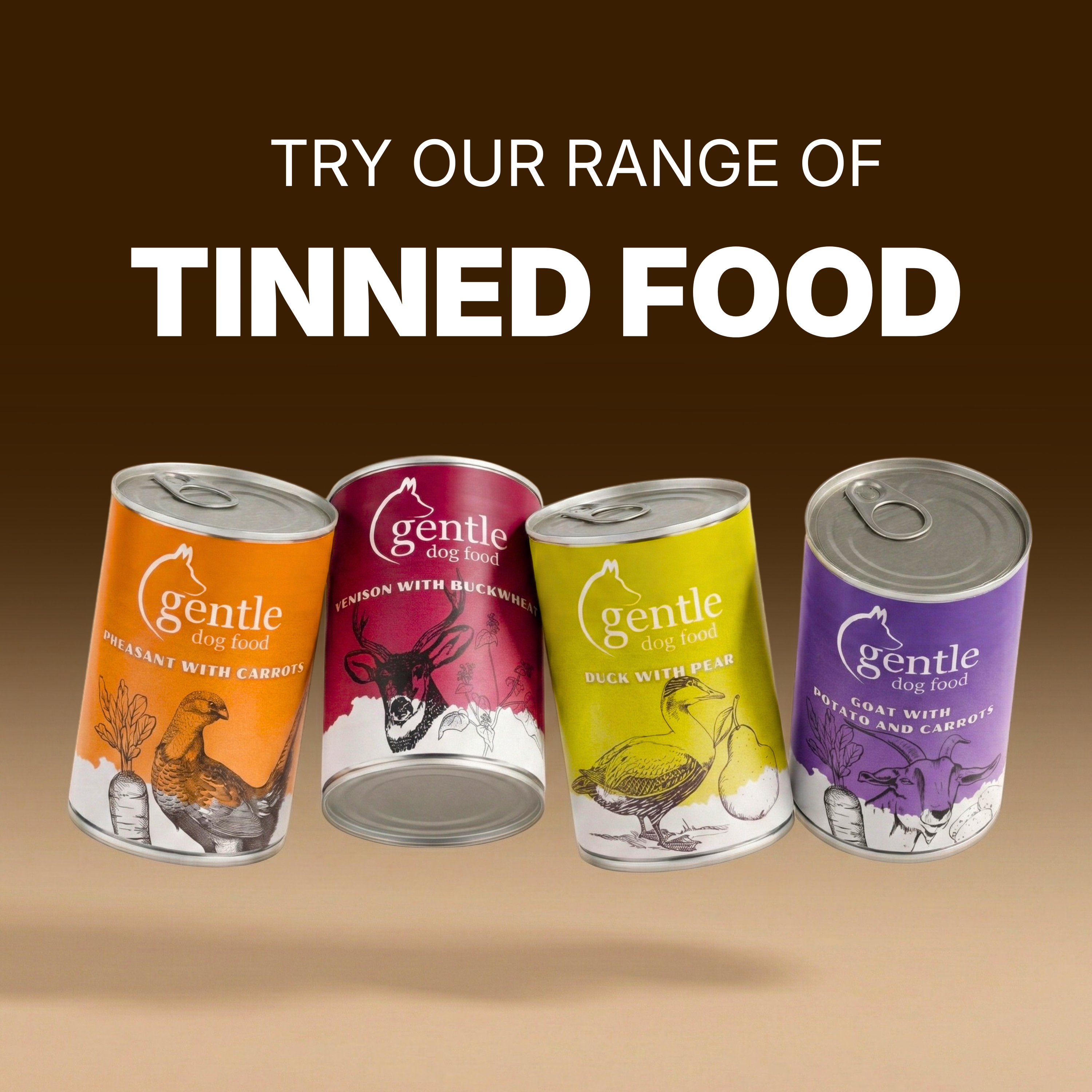 Goat & Potatoes Tinned Dog Food